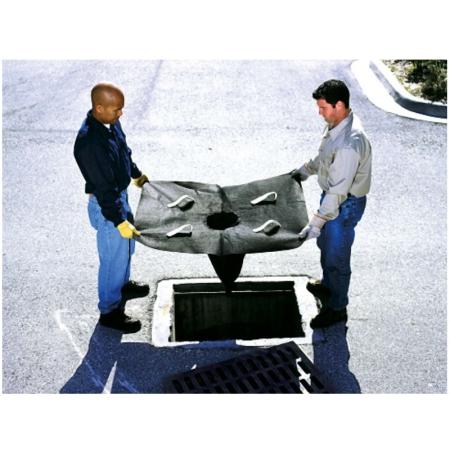 Filtre à huiles hydrocarbures sédiments pour bouches d'égouts et avaloirs