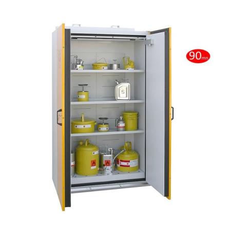 Armoire coupe-feu 90 minutes avec rétention 22 à 34 litres
