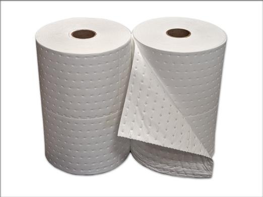 Rouleau absorbant pour hydrocarbures - anti peluches - 44 m x 48 cm - DIFOPE