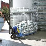 Caisse palette pliable gerbable à maille métallique 1000 kg - KM079119 - ACTIVERGO