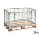 Devis Entourage de palette Euro amovible grillagé 1220 x 820 mm 4 hauteurs