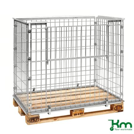 Prix Entourage de palette Euro amovible grillagé 1220 x 820 mm 4 hauteurs