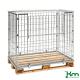 Prix Entourage de palette Euro amovible grillagé 1220 x 820 mm 4 hauteurs