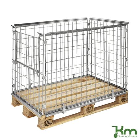 Devis Réhausse-palette  fil métallique emboitable 1220x820 mm - 2 hauteurs