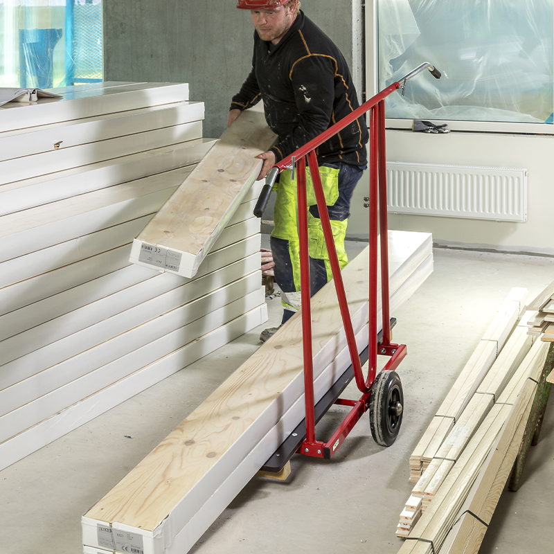 Achat Chariot porte-panneau et charge longue à poignée coulissante - 200 kg