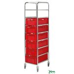 Chariot porte-bacs modulable droit - 150 kg - ACTIVERGO