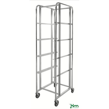 Achat Chariot porte-bacs modulable - tablettes droites ou inclinées 150 kg