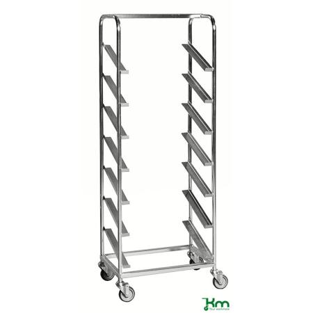 Achat Chariot porte-bacs - étagères inclinées - 150 kg