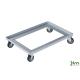 Achat Chariot Dolly porte-bacs plastiques 600 x 400mm - zinc et aluminium