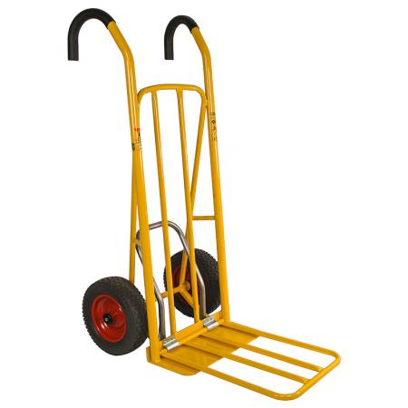 Devis Diable ergonomique acier à double pelle - 250 kg