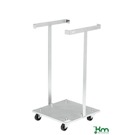 Fabricant Support mobile pour sac poubelle 60,125 ou 240 litres - V-KM3028
