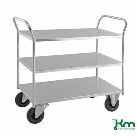 Devis Chariot de service métallique soudé - 3 étagères KM4169