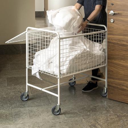 Devis Chariot à maille avec couvercle grillagé verrouillable - 100 kg KM198