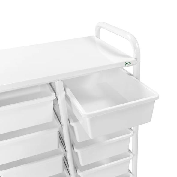 Achat Chariot pour bacs normalisés - 3 colonnes 21 bacs - KM154