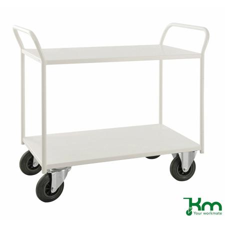 Devis Chariot desserte métallique soudé - 2 étagères KM4168