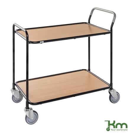 Fabricant Chariot de service polyvalent 2 étagères - 2 poignées KM30770-6
