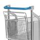 Devis Chariot ergonomique à panier profond - Frein grip