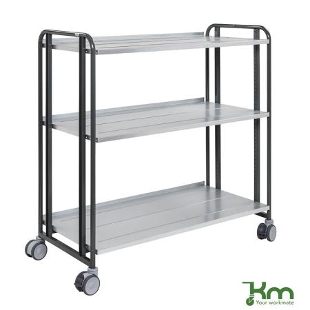 Vente Chariot préparateur de commandes 3 étagères réglables - 150 kg (ACTIVERGO)