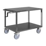 Chariot table ergonomique à hauteur de plateau réglable - 400 kg - ACTIVERGO