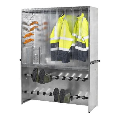 Armoire vestiaire chauffante 10 utilisateurs PENCHAUD