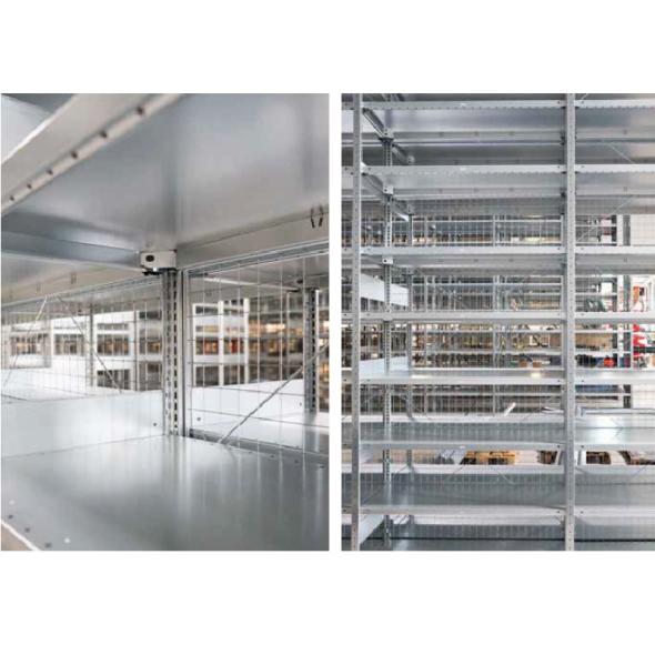 Vente Rayonnage à tablettes métalliques tôlées évolutif ST40 (PAILLET MANUTENTION)