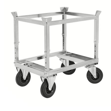 Achat Chariot pour palette avec coins de gerbage / d'arrêt 800 kg KM222-EPH