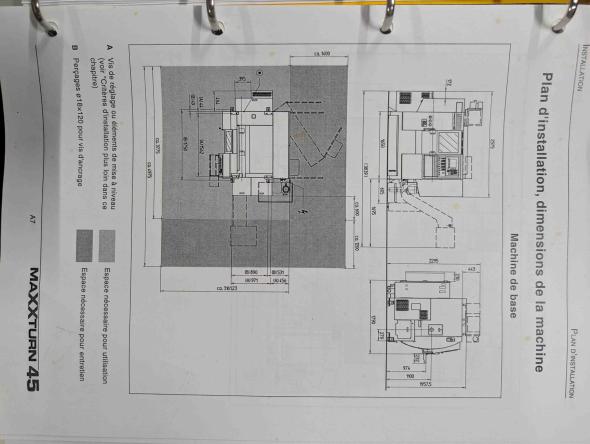 Fabricant Tour CNC EMCO bi-broches d'occasion 4 axes année 2008