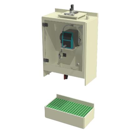 Coffret de dosage à pompe péristaltique DOZELL