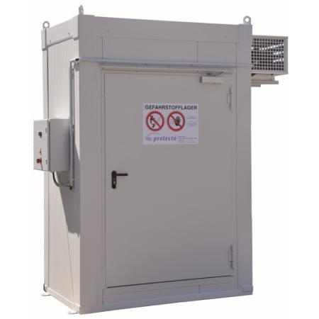 Box produits inflammables coupe feu 90 minutes