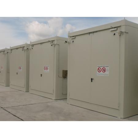 Conteneur produits inflammables extérieur coupe feu 90 minutes