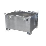 Bac anti-feu pour batteries usagées 280 litres gerbable 3/1 - PROTECTO