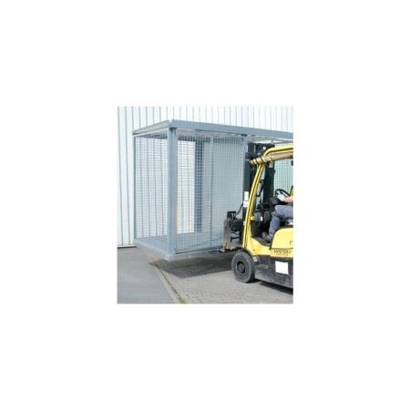 Box Conteneur sécurisé pour 16 bouteilles de gaz