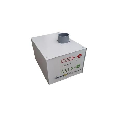 Ventilateur d'extraction pour armoire de sécurité - avec raccordement