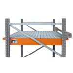 Bac de rétention caillebotis suspendu acier - PROTECTO