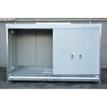 Conteneur Compack 8 fûts/2 IBC grande hauteur avec portes coulissantes - PROTECTO