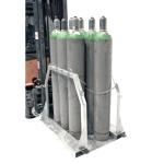 Palette pour bouteilles de gaz en acier - 1 à 8 unités - PROTECTO