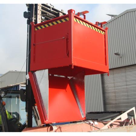 Benne à fond ouvrant pour le vrac