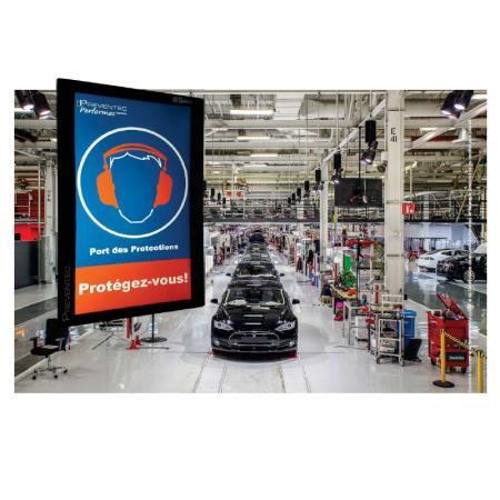 Afficheur de niveau sonore LCD