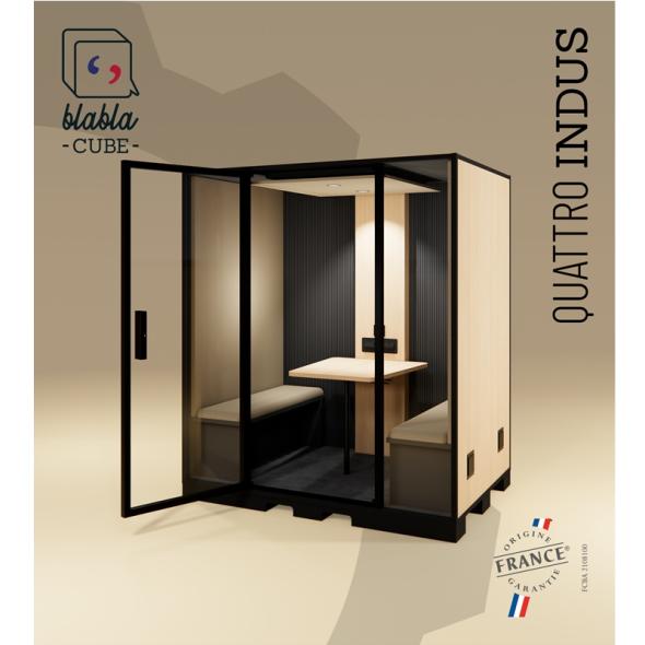 Cabine acoustique industrielle Blabla Quattro Indus