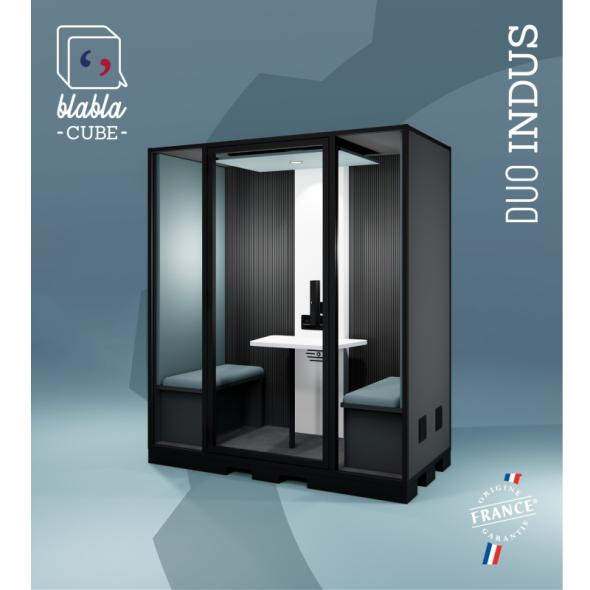 Cabine acoustique industrielle Blabla Duo Indus