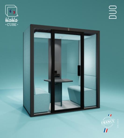 Cabine acoustique de réunion Blabla Duo