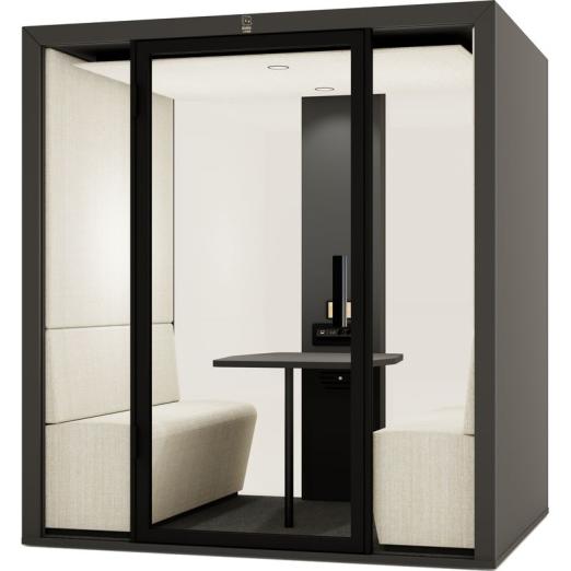 Cabine acoustique de réunion Blabla Quattro - BLABLA-CUBE