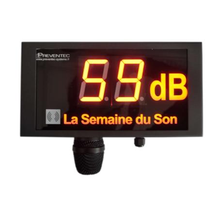Le Décibélateur : sonomètre pédagogique intérieur extérieur