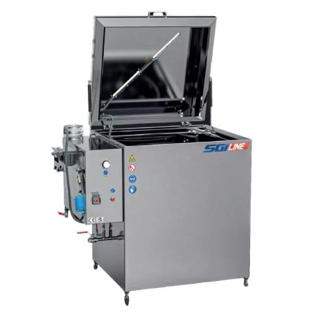 Machine de lavage pneumatique à panier rotatif Cleantwist