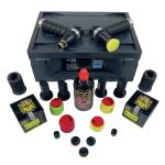 Coffret Micro ponceuse lustreuse sans fil + accessoires VISOMAX KOSE CSR AERO - SPRAY GUN IMPORT