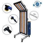 Station de retouche après peinture mobile avec lampes et outillage - SPRAY GUN IMPORT