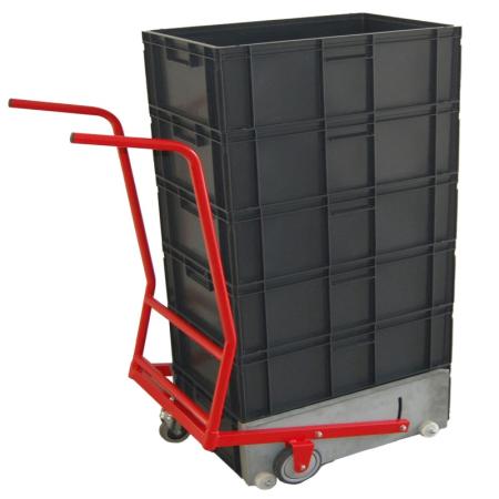 Diable porte bac - pile de bacs 600x400 et 400x300