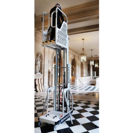 Vente Nacelle manuelle individuelle à levée électrique 5 m Ergolift® PEMP (AUDINNOV)