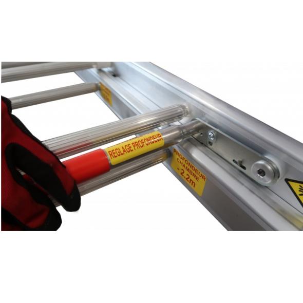 Devis Echelle coulissante légère pour accès en chambre souterraine DACS®