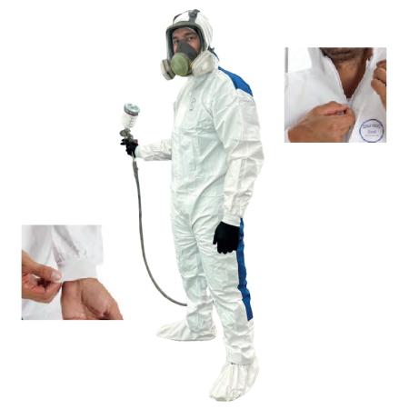 Achat Combinaison de peintre jetable SYMTEC COOL 100% polypropylène polyéthylène